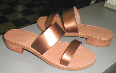 Patricia — hand-crafted sandal by Larry Schupbach, Village Shoe Service