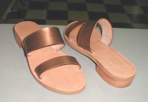 Sunny — hand-crafted sandal by Larry Schupbach, Village Shoe Service